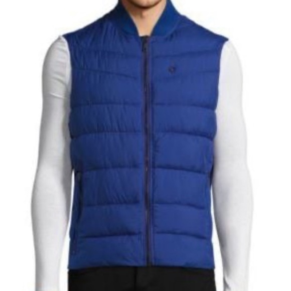 Strellson Other - NEW Strellson Switzerland Mens Down Puffer Vest in Black Small